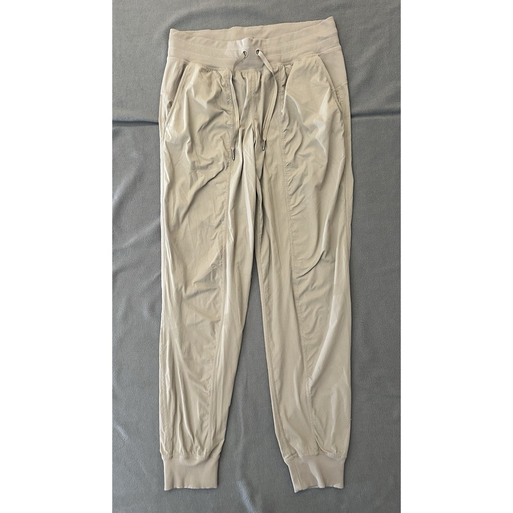 Lululemon Dance Studio Mid-Rise Joggers in Beige Size 10